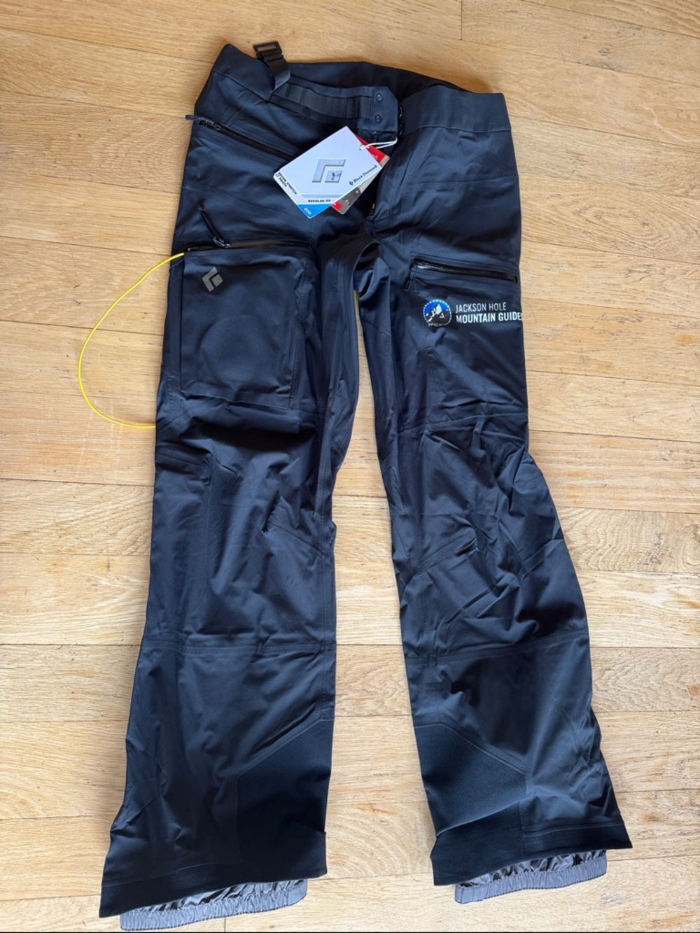 BLACK DIAMOND RECON STRETCH LT PANTS WOMENS SMALL WITH BEACON POCKET.